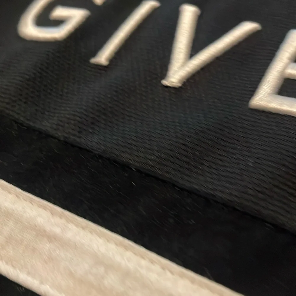 Givenchy Men’s Black Logo Pullover Sweatshirt